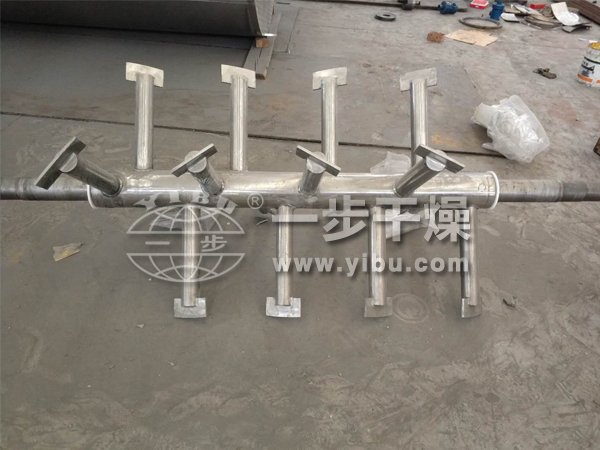 QJ系列空心桨叶干燥机造作现场