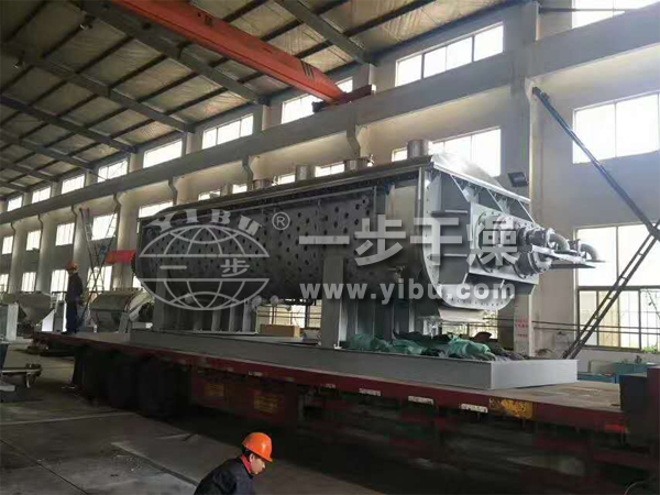 QJ系列空心桨叶干燥机造作现场